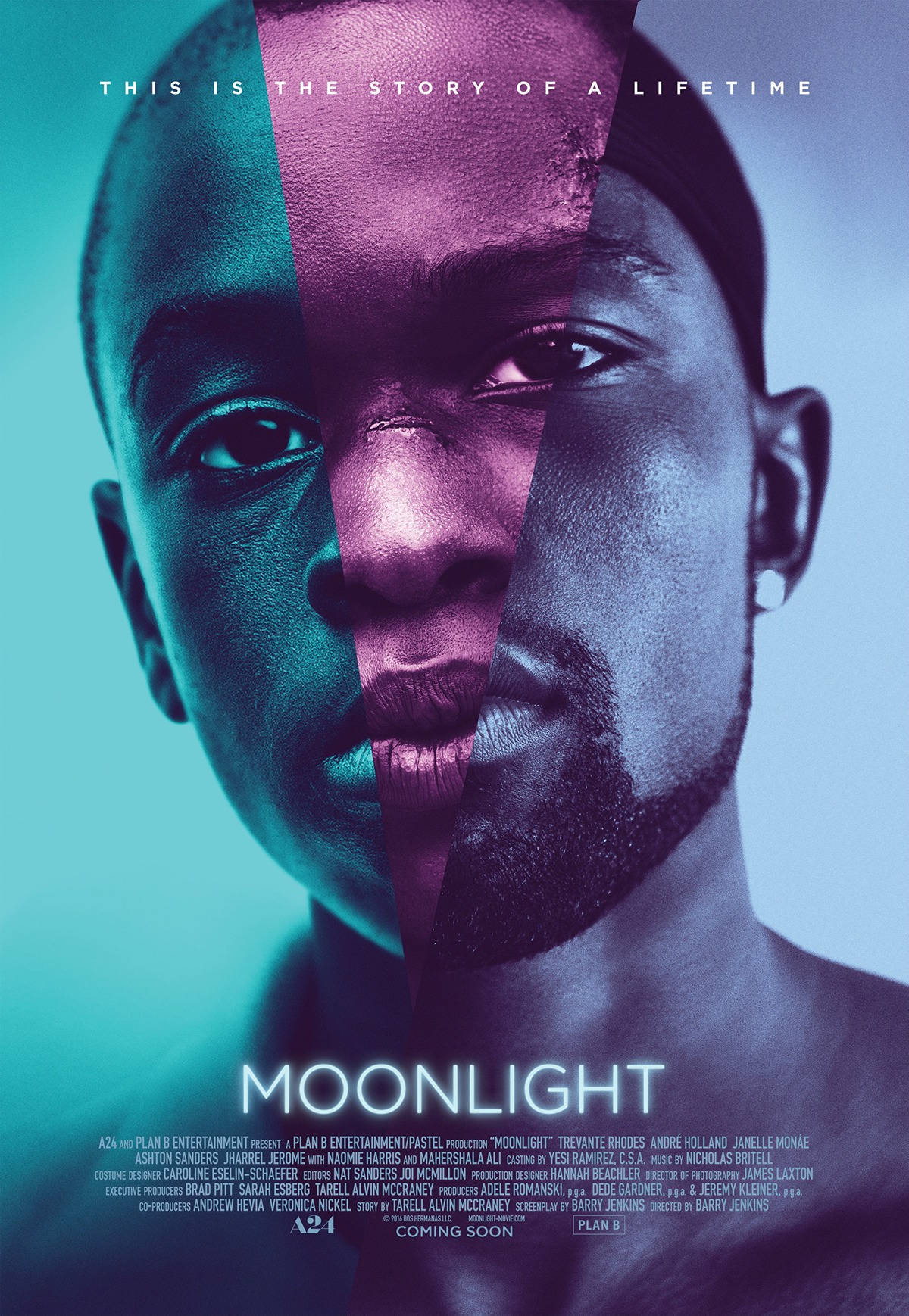 moonlight movie poster key art one sheet