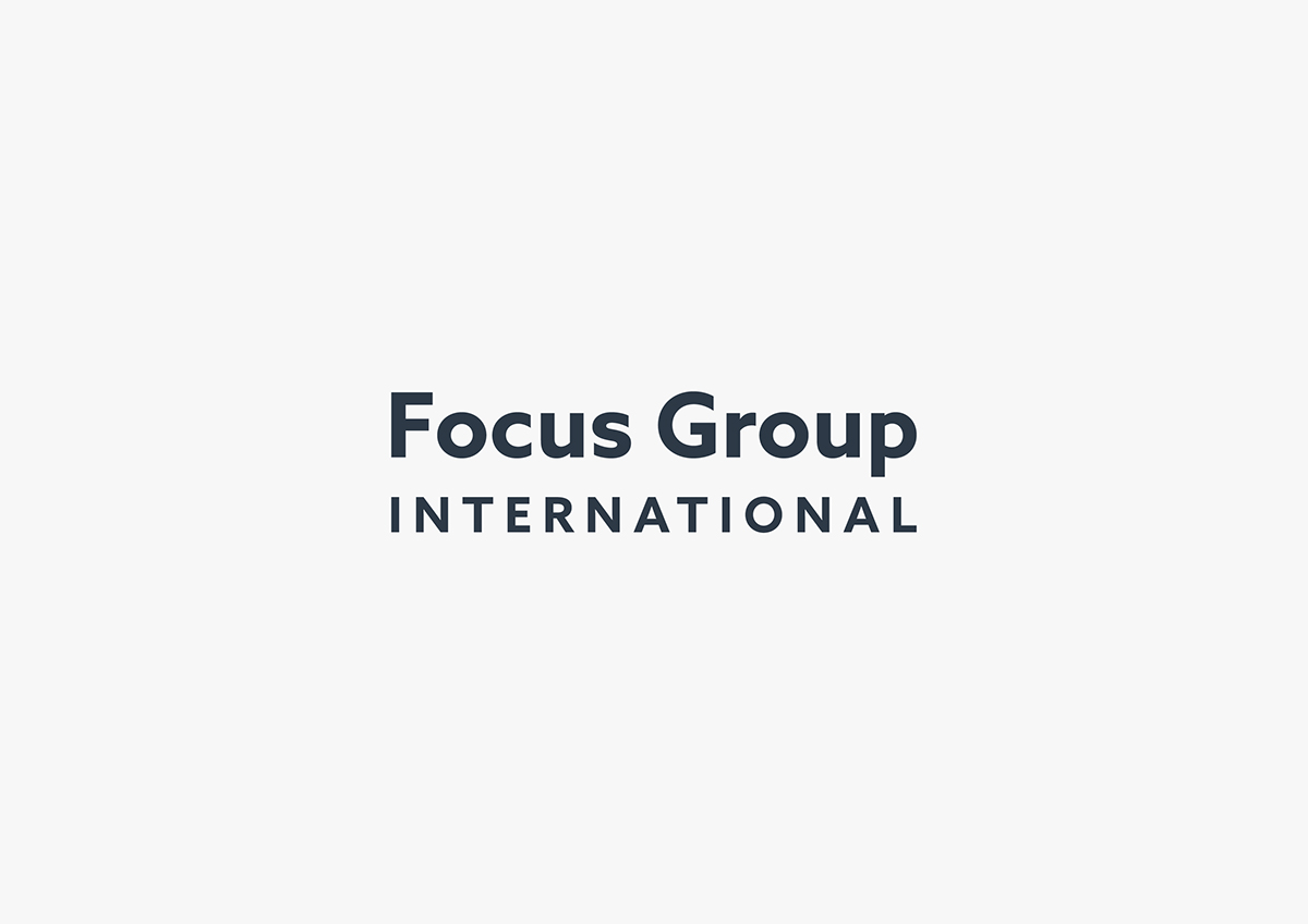 logo Focus group Financial Services financial Brand Design design corporate identity Logotype type letterpress Printing Stationery brand identity