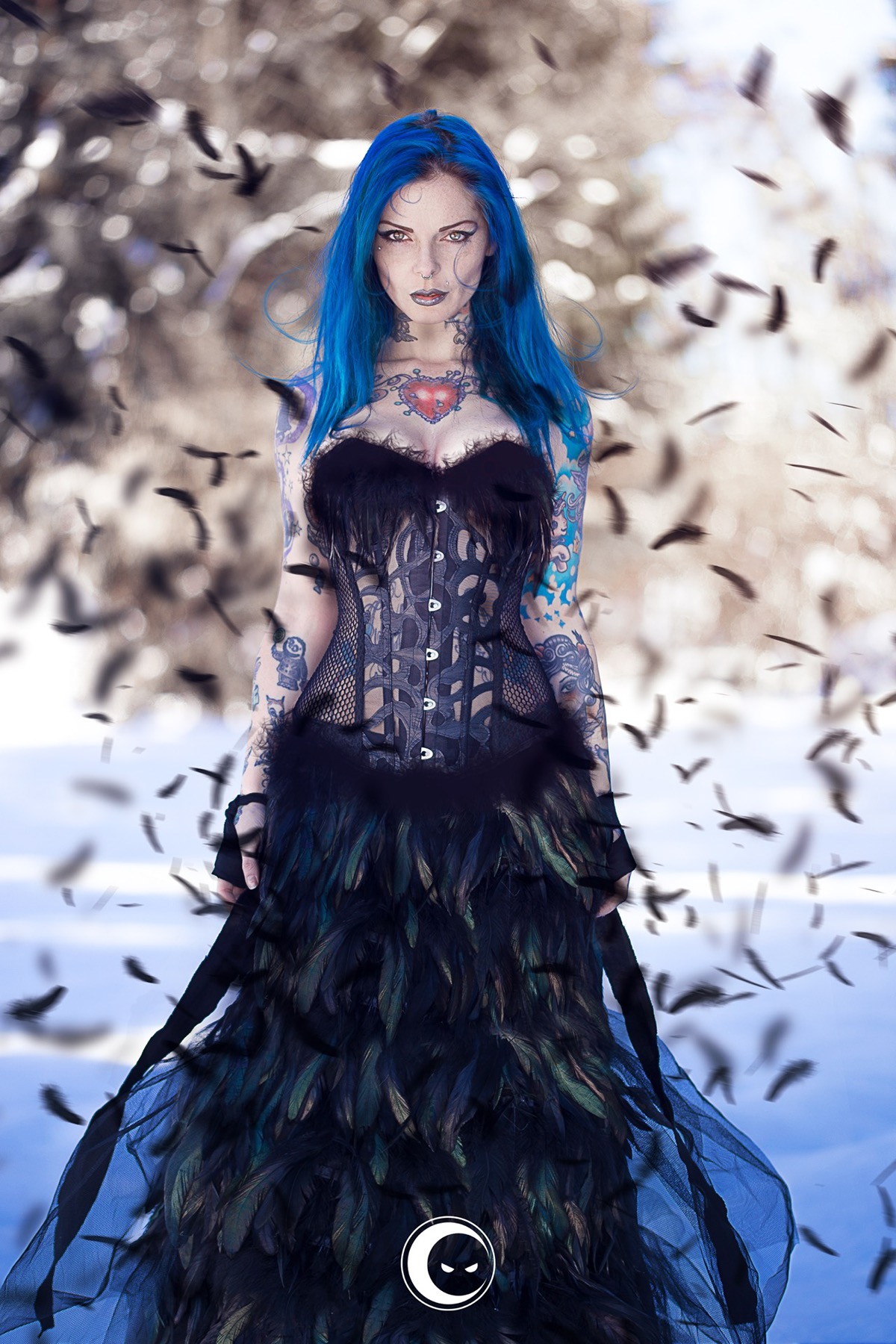 riae suicide blu blackbird witch inblack cesare longhi