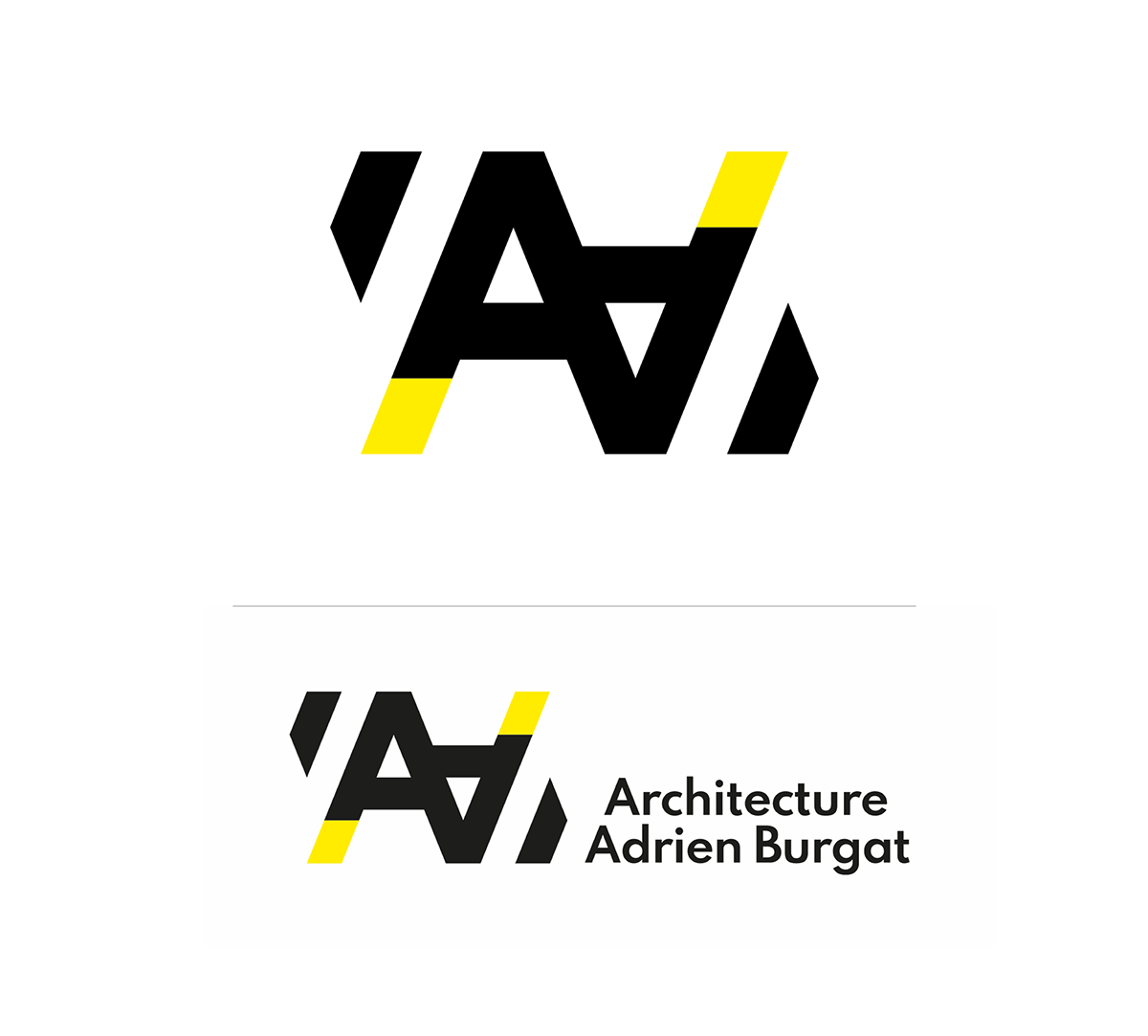 architecture branding  design logo Logo Design modern motion