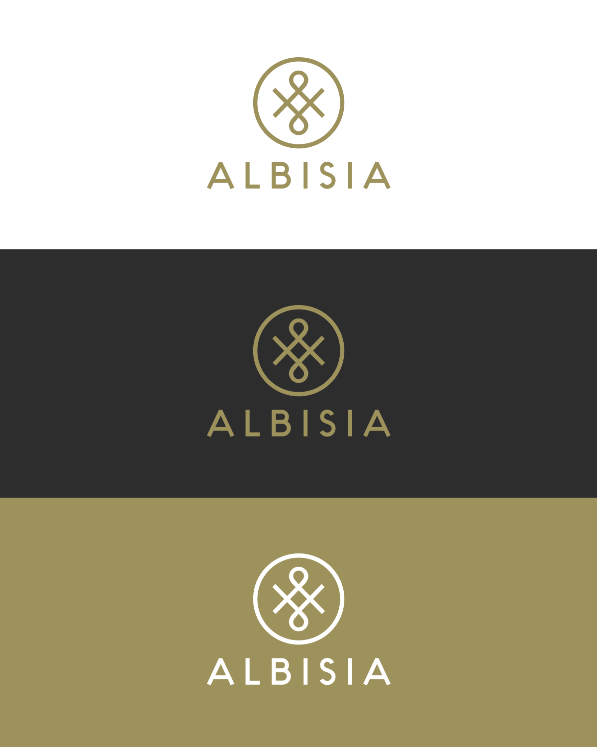 brand identity Corporate Identity jewelry albisia stationary gold logo business card letterhead pattern