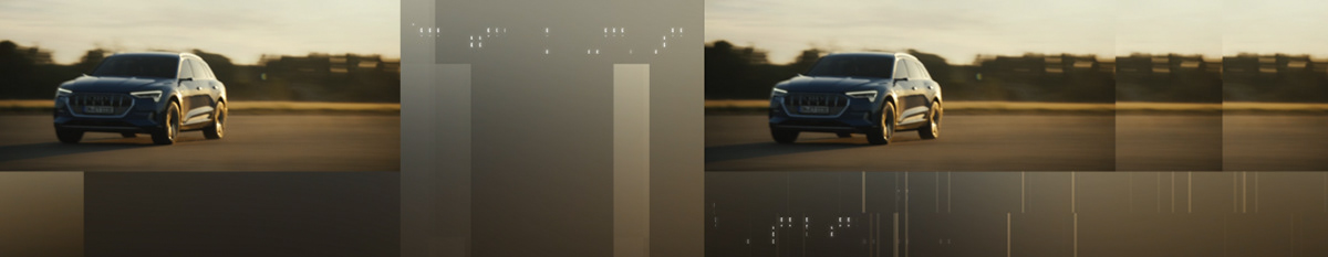 Audi live media car show motion design design 3D