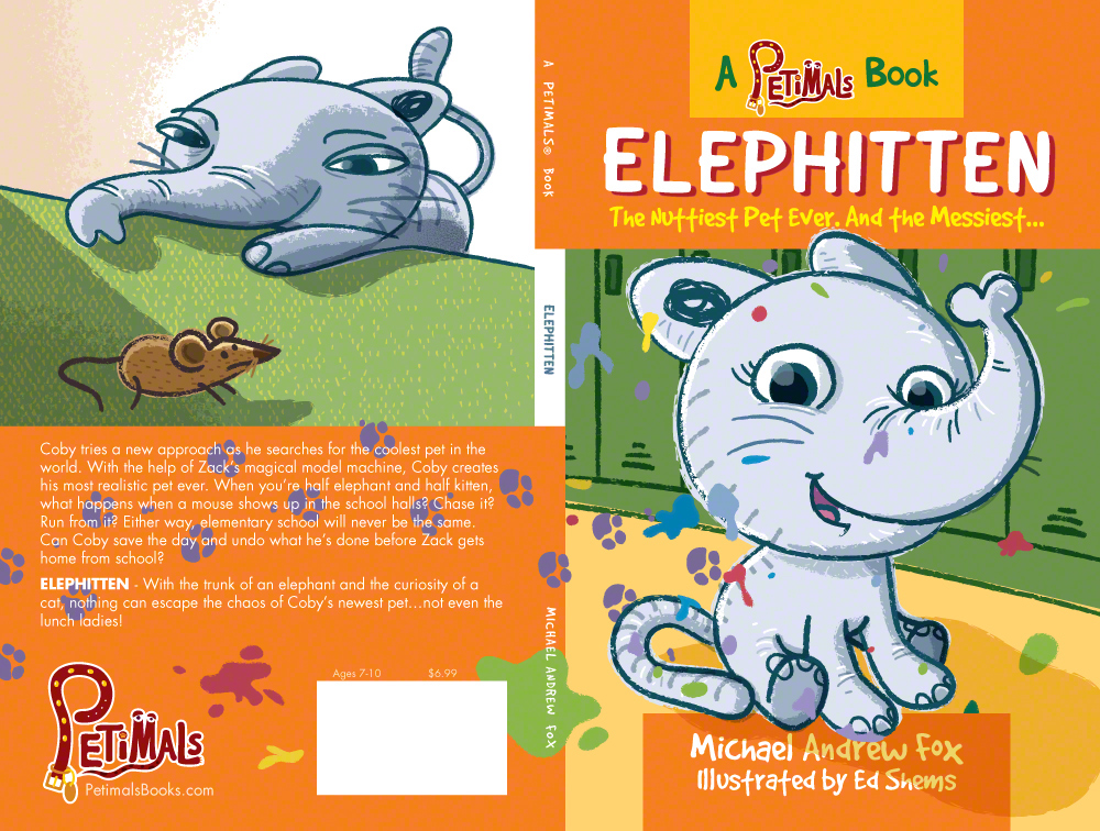 Elephitten kidlit kidlitart elephant kitten animal chapter book