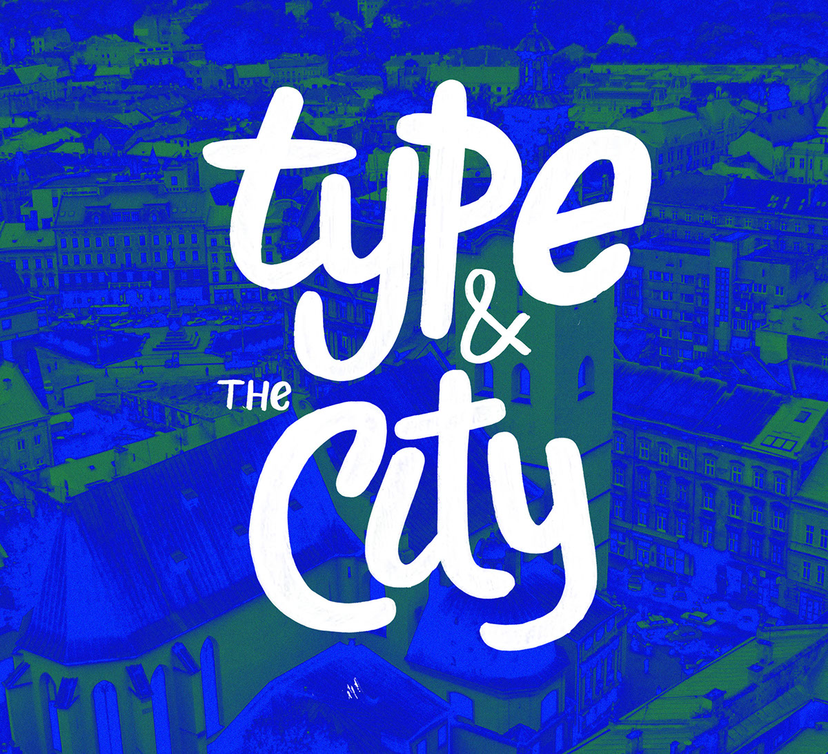 Lviv type city lettering