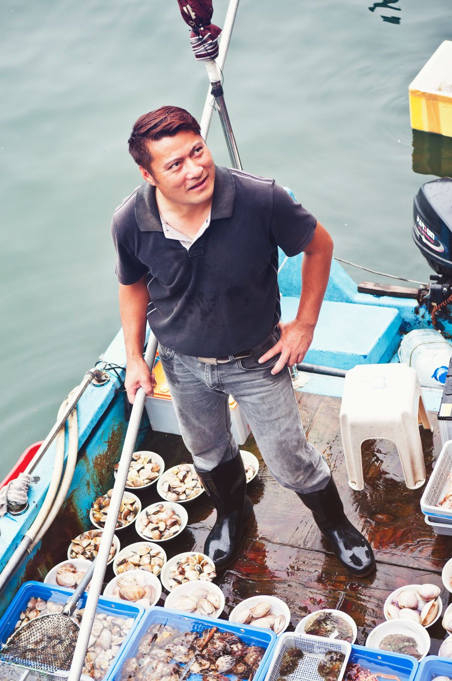 editorial Hong Kong Sai Kung seafood Food  chinese asia fishman people