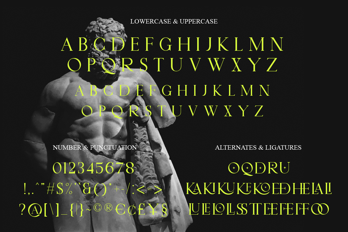 brand identity Classic Display elegant font Logotype modern serif Typeface typography  