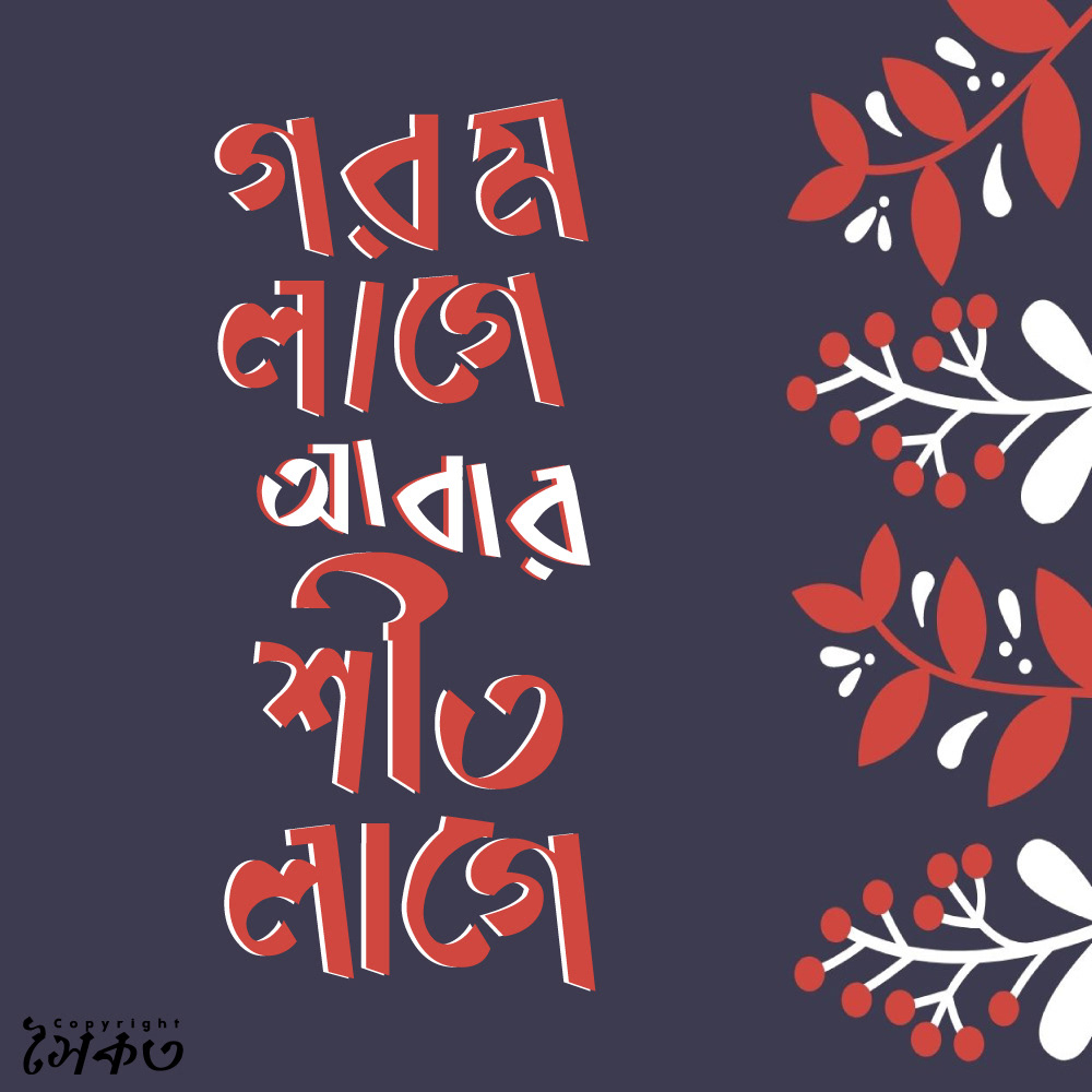 Bangla Font Bangla Typography typography  