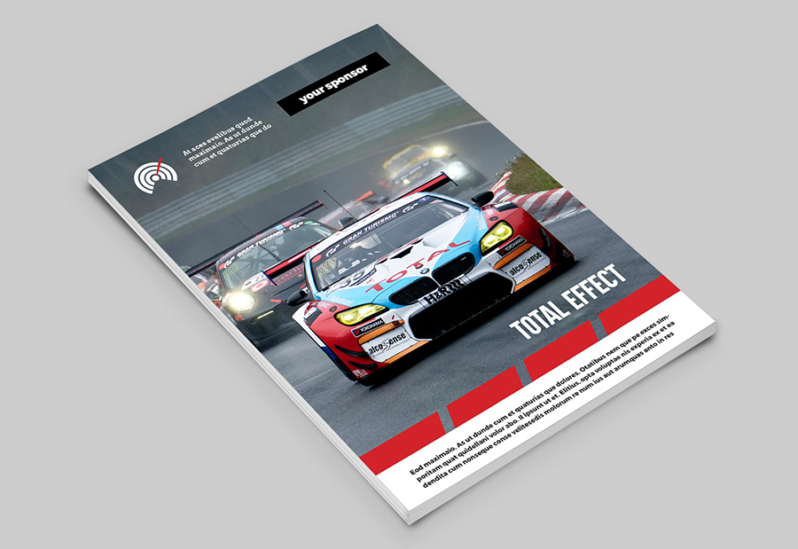 magazine template Adobe InDesign 24 pages minimal Free font automotive   editable indd idml a4