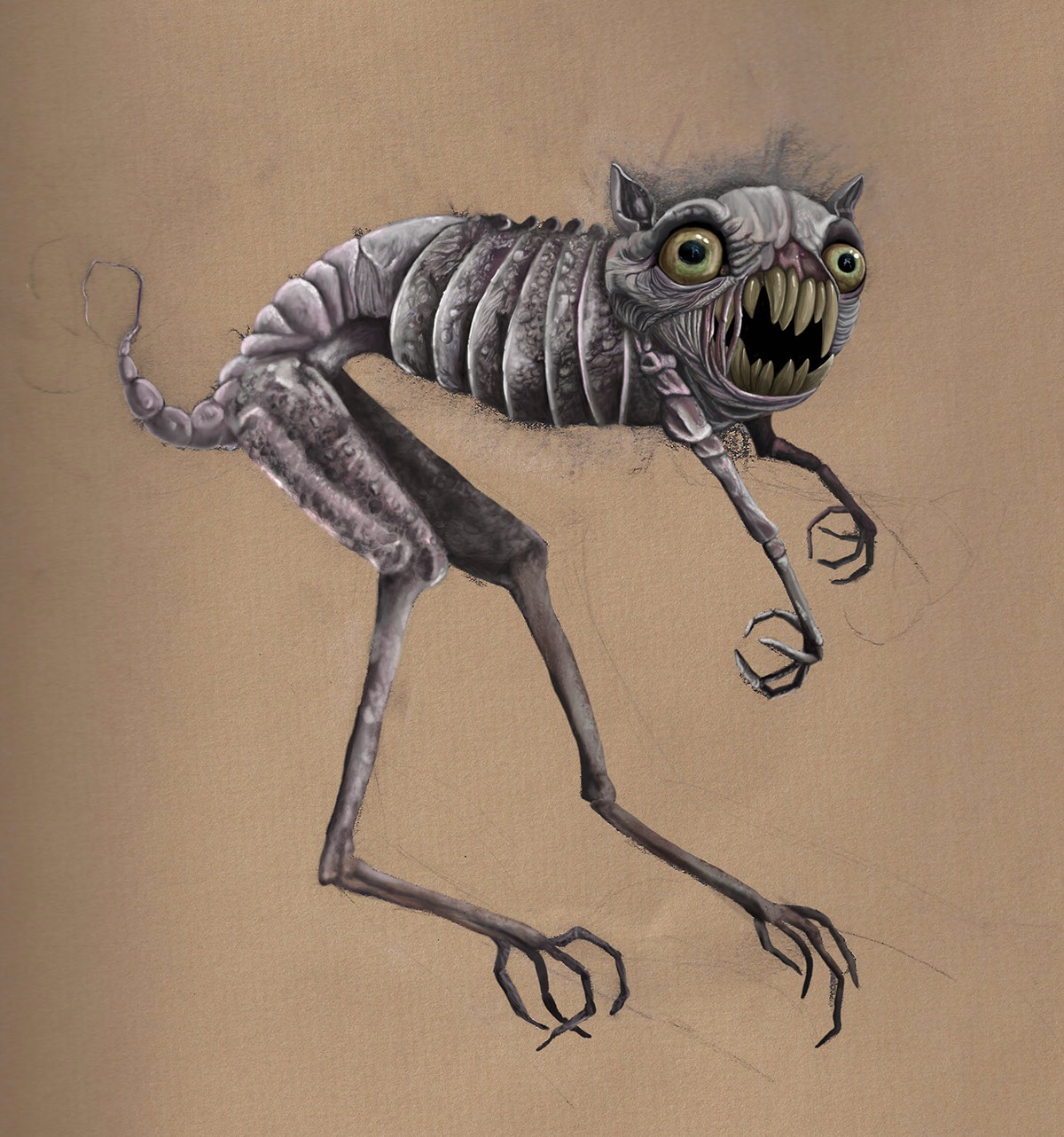 creepy eerie monsters creatures Scary frightening horrifying terrifying animals cute sweet cuddly morbid dark disturbing
