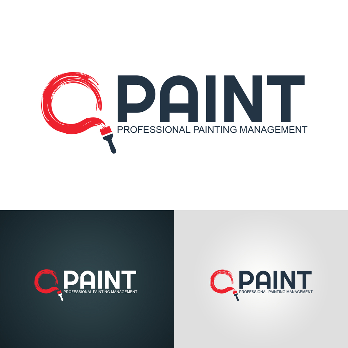 logo graphic design paint