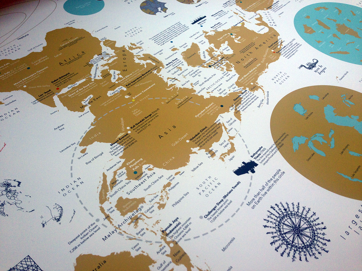 map maps World Map dymaxion poster map poster Kickstarter