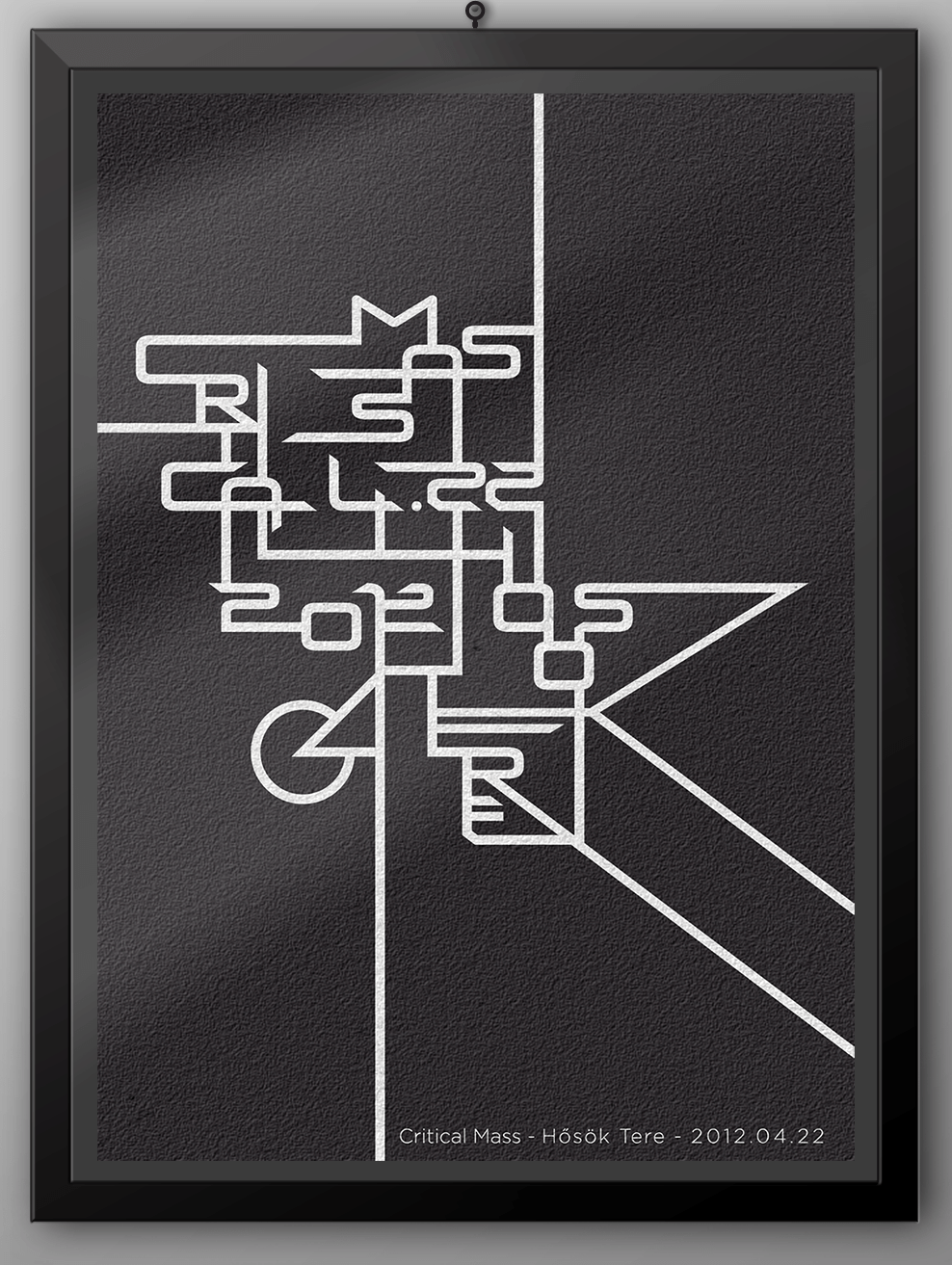 posters design type typographic cool 2012olaf lyczba budapest hungary experimental print minimal minimalistic