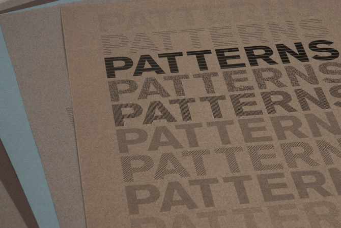 Patterns grid publication print