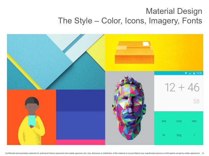 material design presentation Overview UI ux android google