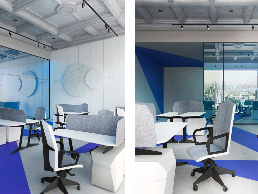 Design of furniture furniture industrial design  office furniture Office interrior visualisation