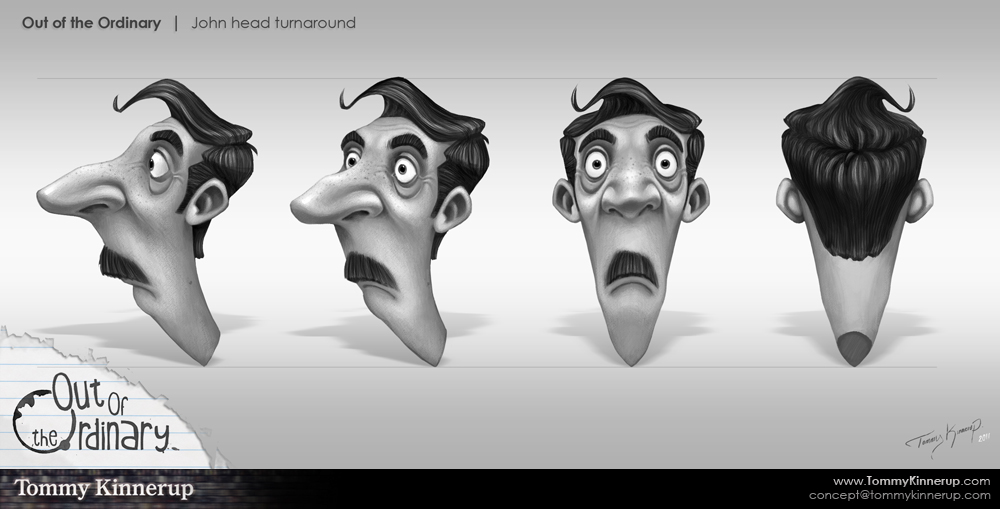 tommy kinnerup quick tour concept painting character designs Environment Designs fish art Character Sheet turnaround student film director Visual Development arts and craft tommy's portfolio