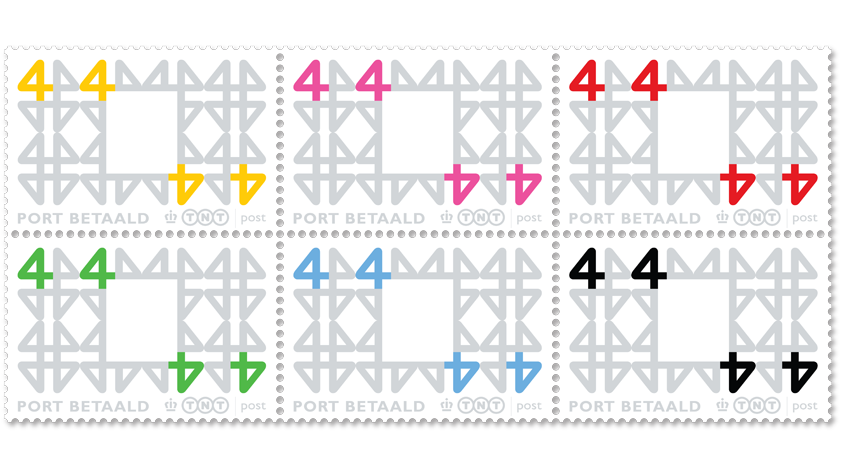 stamp stamps post postal postzegel ontwerp rens Dekker Haarlem The Netherlands Communication Design post card