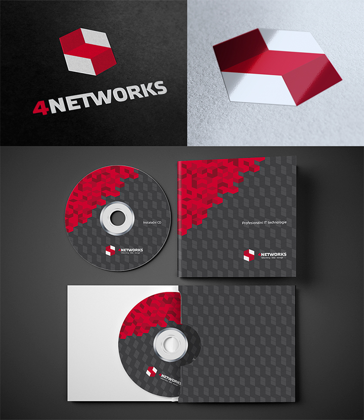 4networks Data security storage identity corporate red IT network networking safe safety