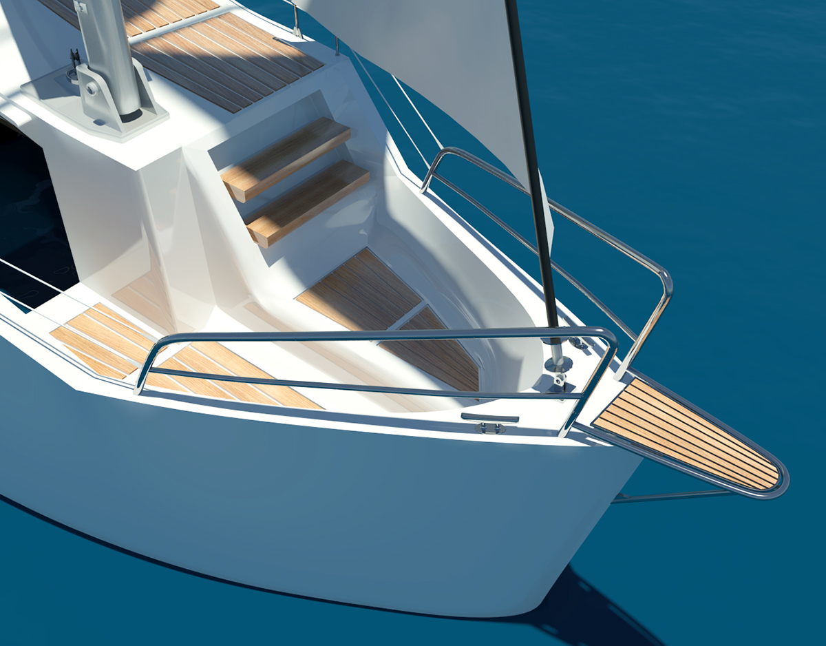 Sail yacht luxury LIMOUSINE design sea Ocean boat
