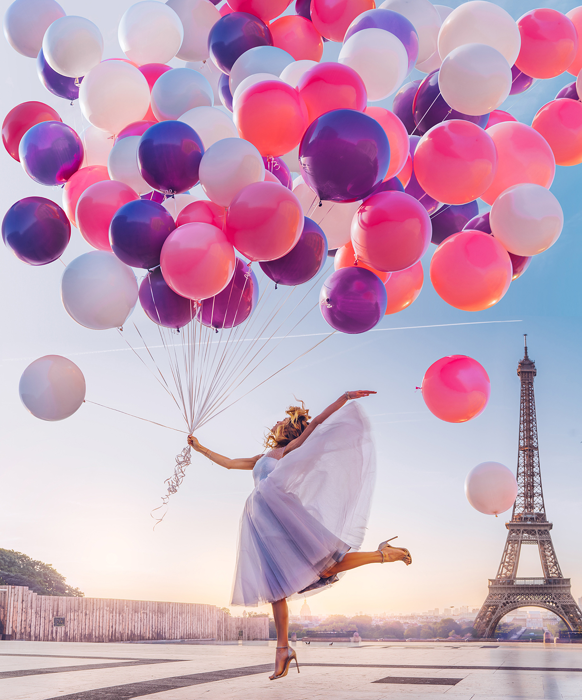 Paris Magic   Photography  balloons DEERS dresses