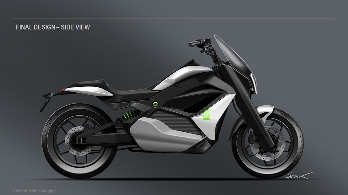 Ather automotive   Bike cruiser design electric energy motorcycle product Vehicle