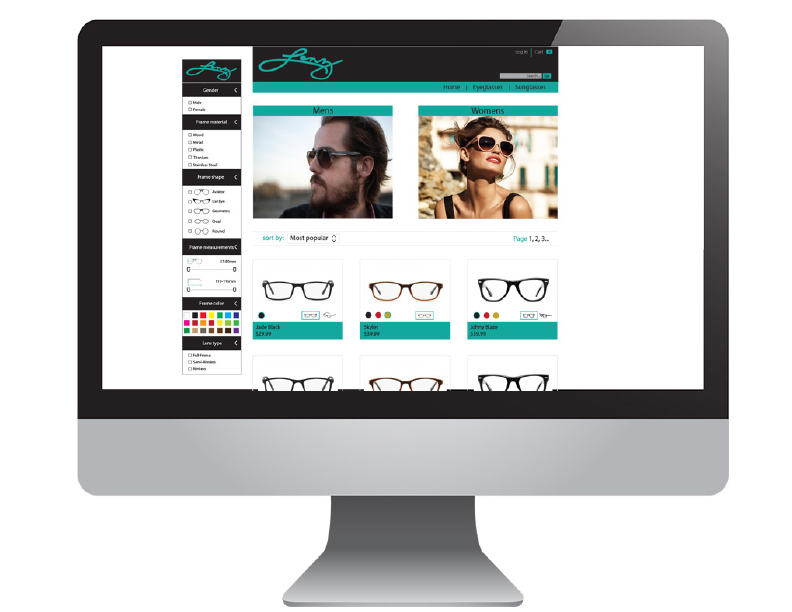 Lenz Website glasses