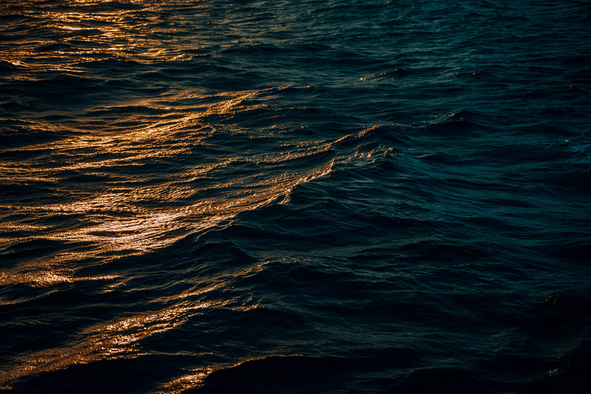 Ocean waves sunset sea traveling horizon philippines SKY seascape water