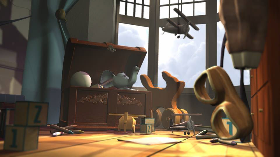 Maya modeling texturing lighting concept The Little Prince