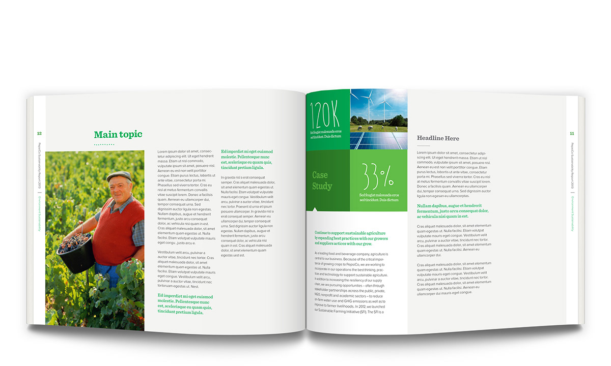corporate Sustainability report Human centric