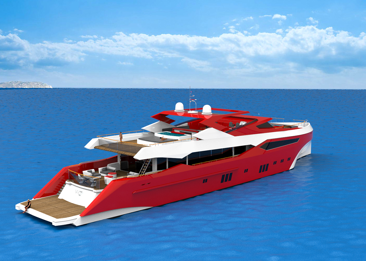 Sunseeker Sport Yacht sunseeker yacht Vuk Nemanja Zoraja 3D