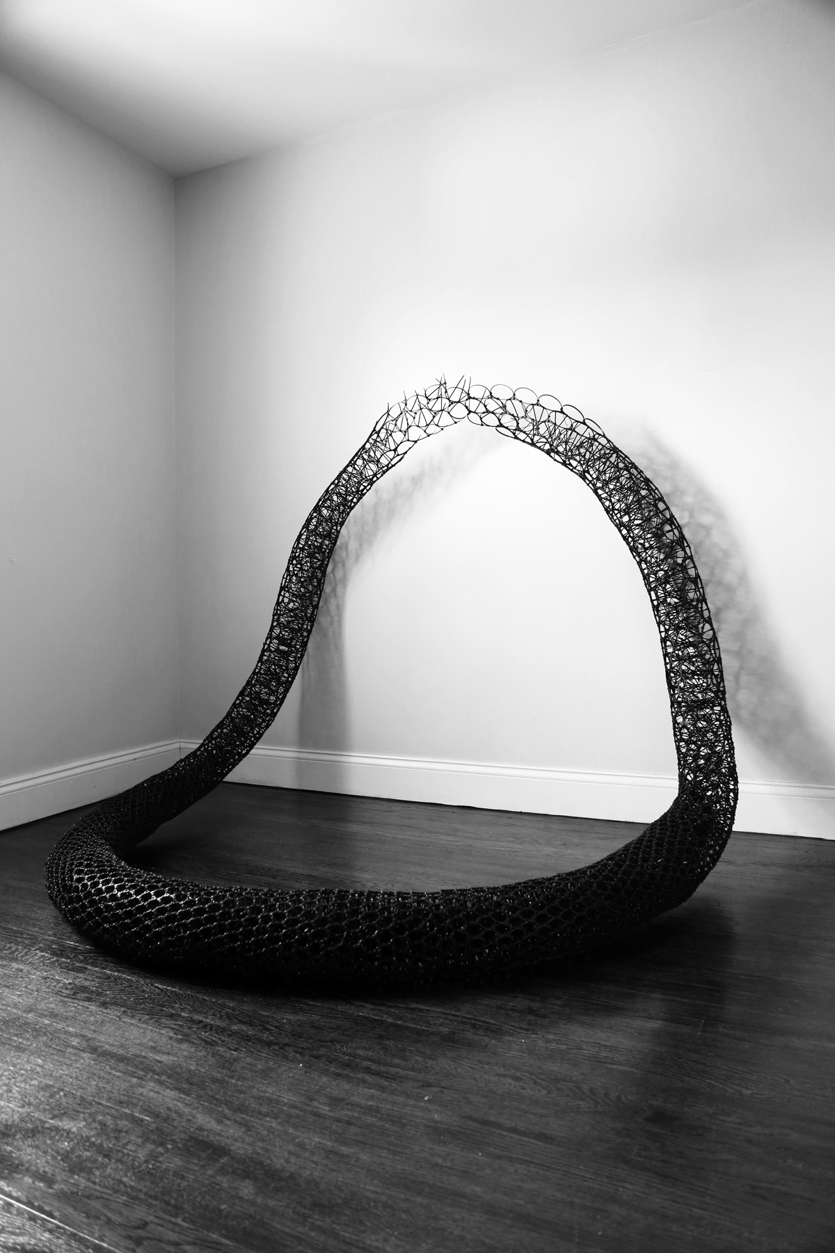 art contemporary art fiber art fine art geometric form loop sculpture soft sculpture textile art visual art