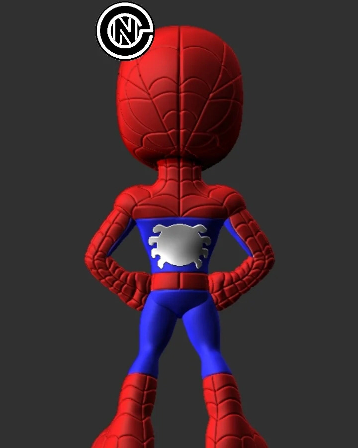 3D comics Hombre araña marvel modelo peter parker Serie spiderman superheroe