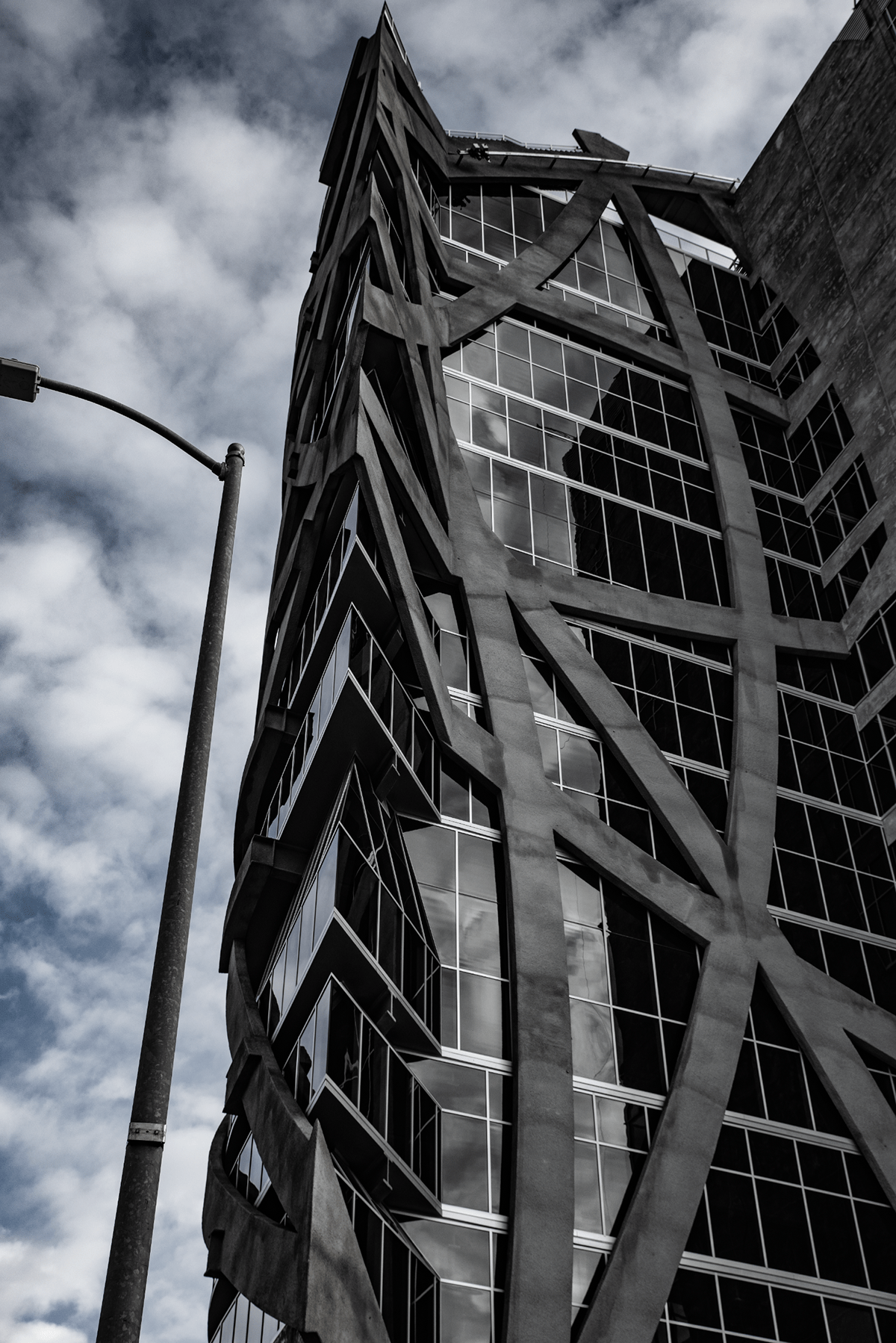 architectural photography architecture experimental design exterior Los Angeles monolith Williams Studio wrapper tower