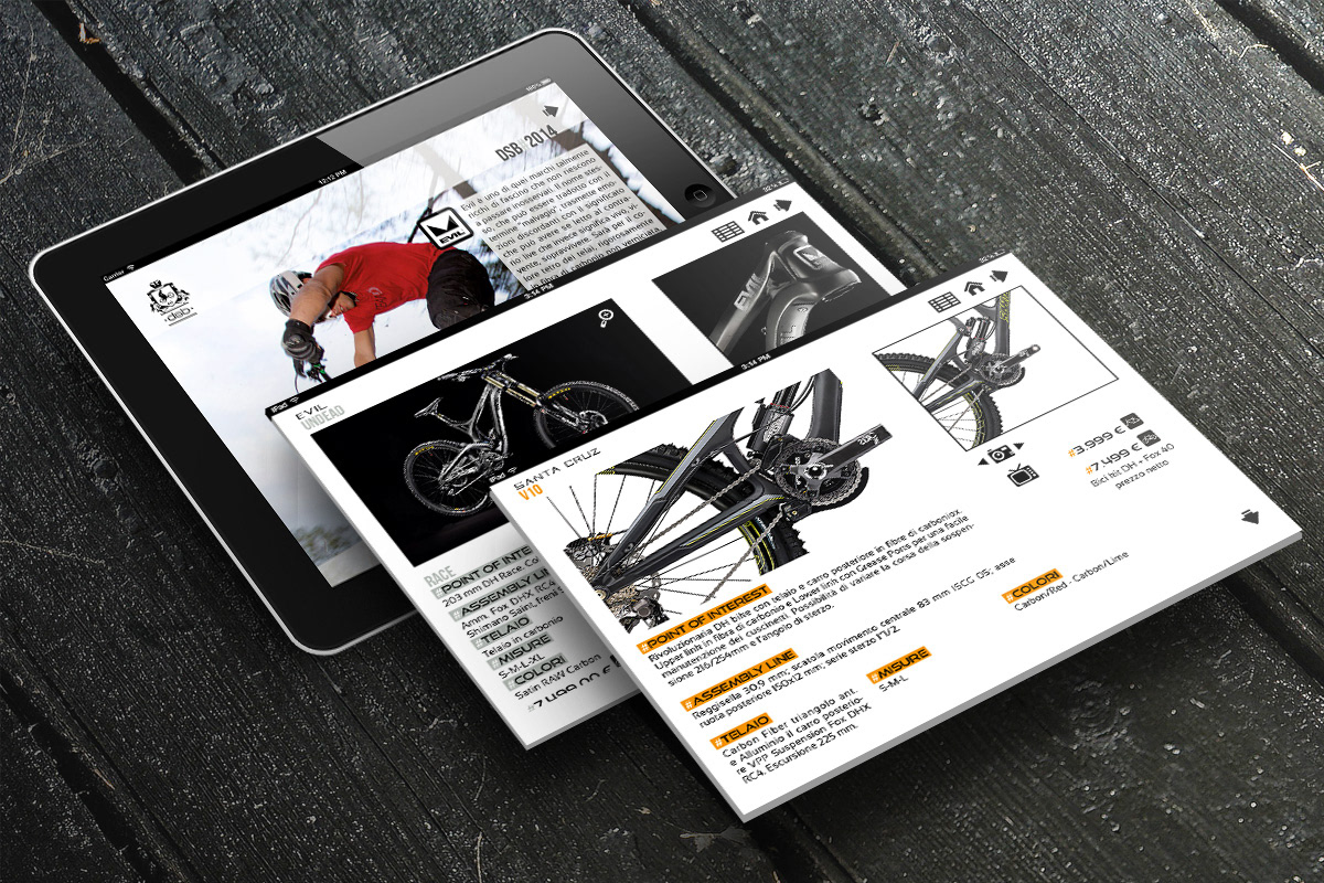 DSB catalog mountainbike catalog iPad Catalog interactive catalog