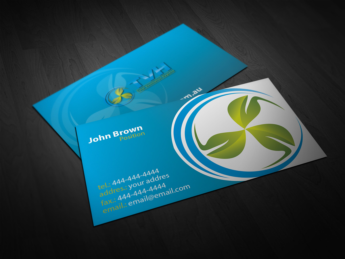vector mouse business card design