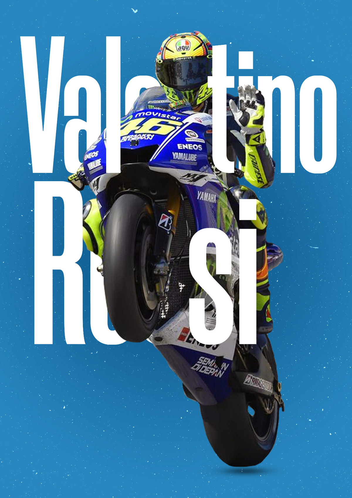 motogp world champion Racing poster art fan