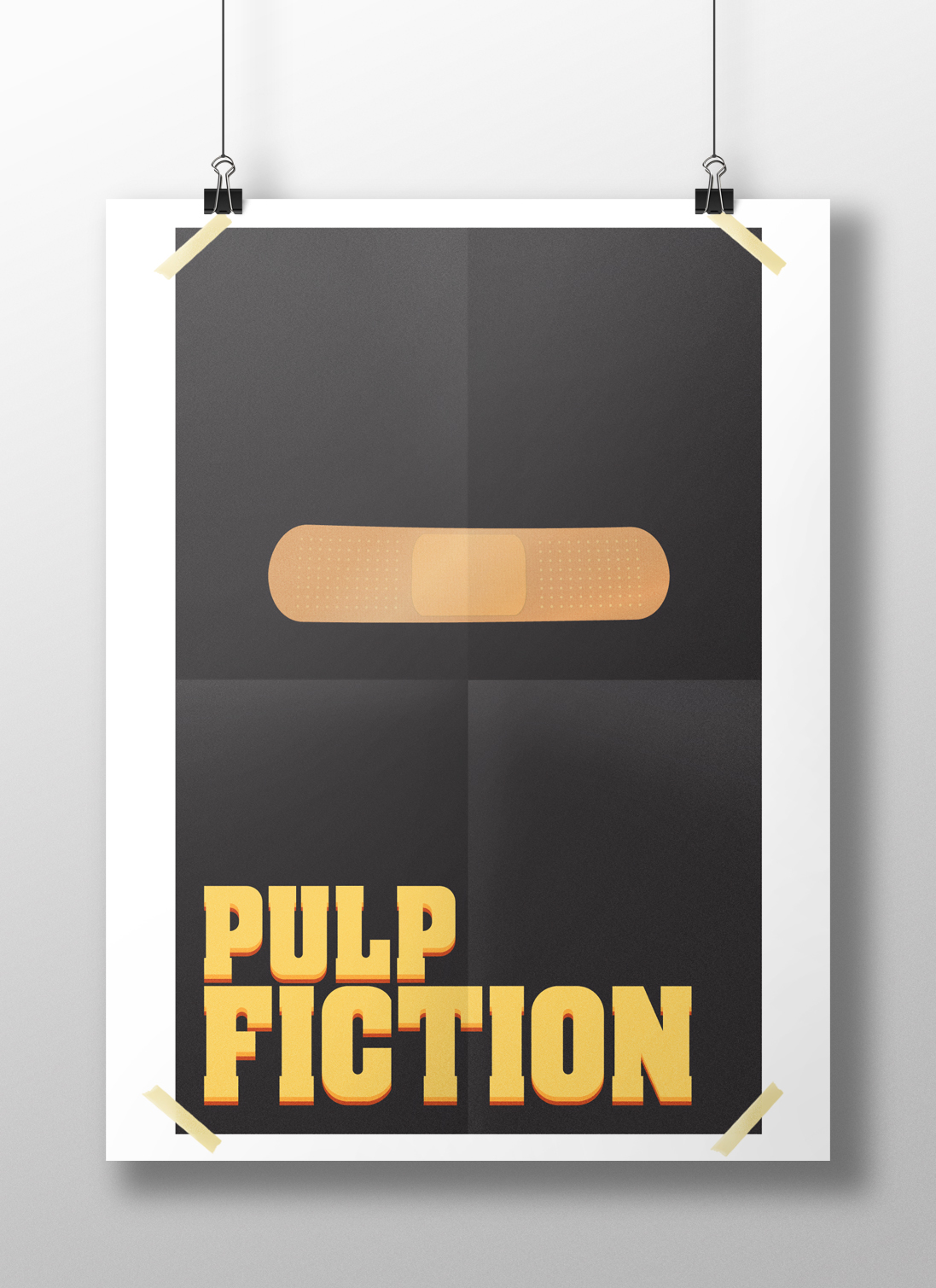 pulp fiction packaging design Movies posters undergrad work icons icon set John Trevolta Samuel L. Jackson Uma Thurman Orange Juice