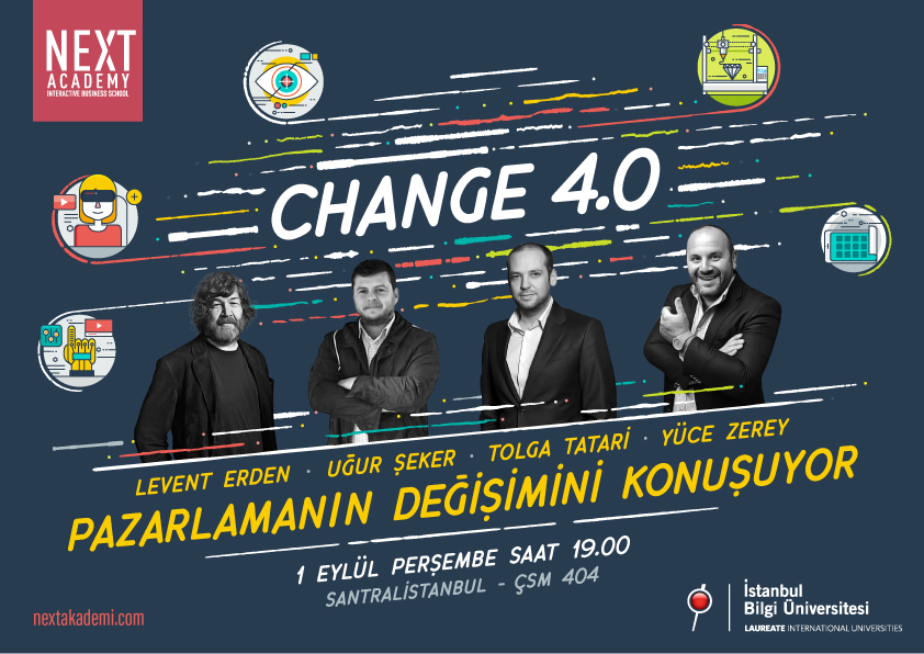 newsletter design University istanbul marketing   change next academy ILLUSTRATION  vector