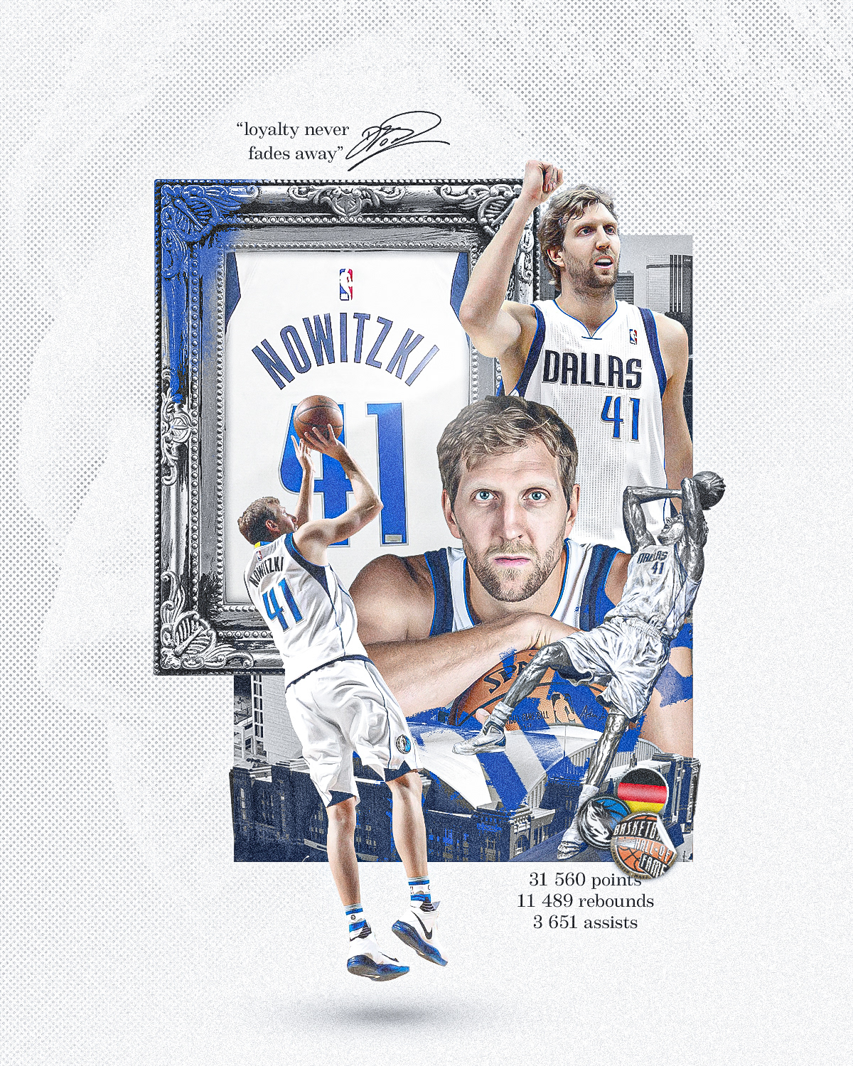 basketball sports Sports Design dallas Mavericks jersey germany Dirk nowitzki dallas mavericks NBA