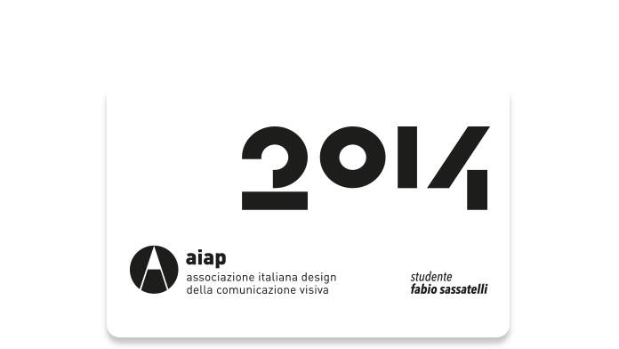 aiap card design Members italian design Italy black and white AG Fronzoni
