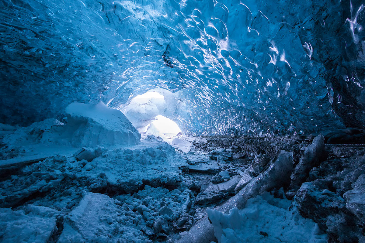 Crystal ice cave | Vatnajökull | Iceland on Behance