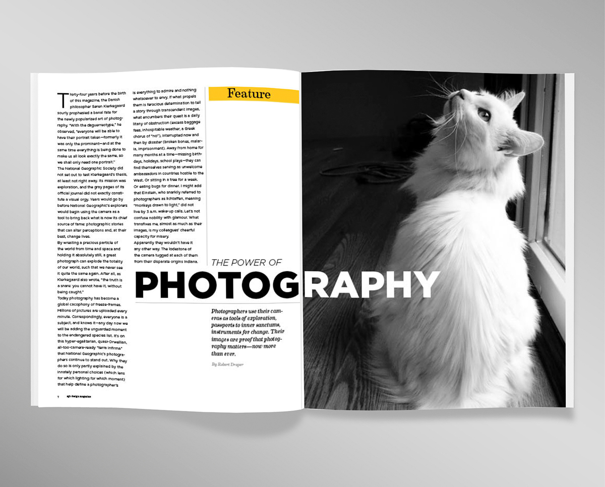 RGB Magazine magazine layout Magazine design