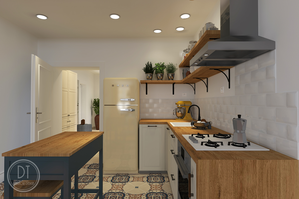 countrystyle interiordesign village 3D homedecor classickitchen kitchen design Villeroy&Boch