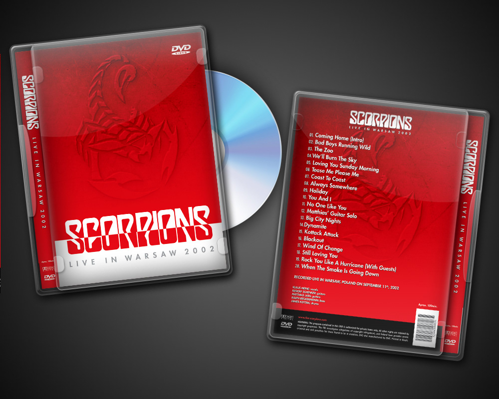 graphic design grafico capas DVD covers Scorpions bootlegs Fábio Léda