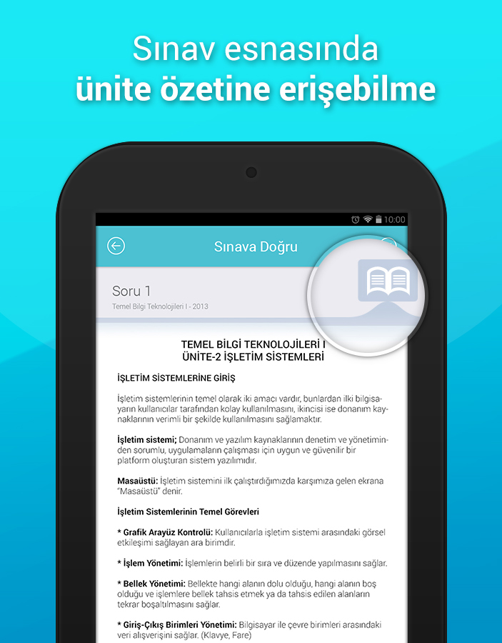 sinavadogru sınava doğru mobile Web AOF açıköğretim flyer banner design ux development