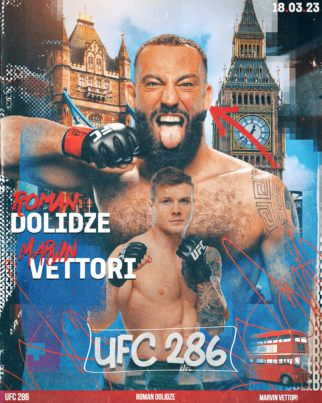 dolidze fight marvinvettori MMA UFC UFC Design UFC Fight Night UFC Poster War
