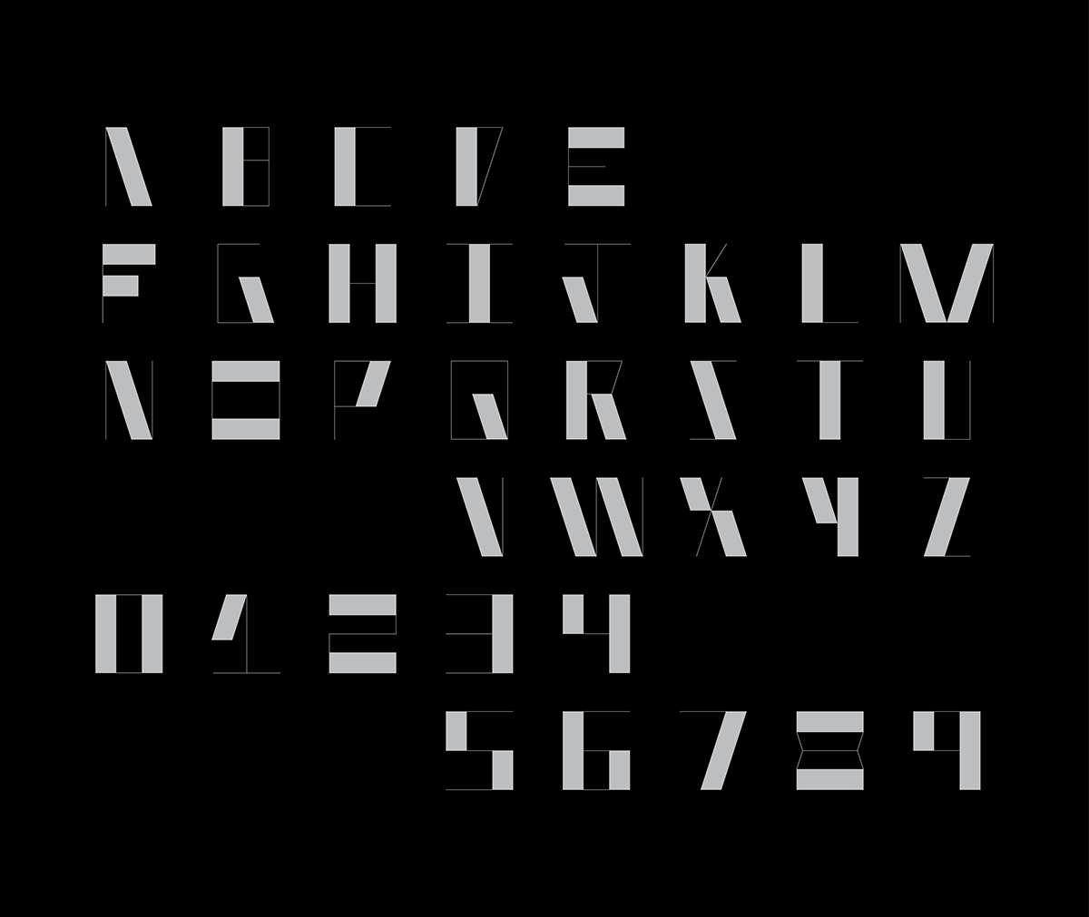 Display Typeface bespoke modern font free typography   experimental