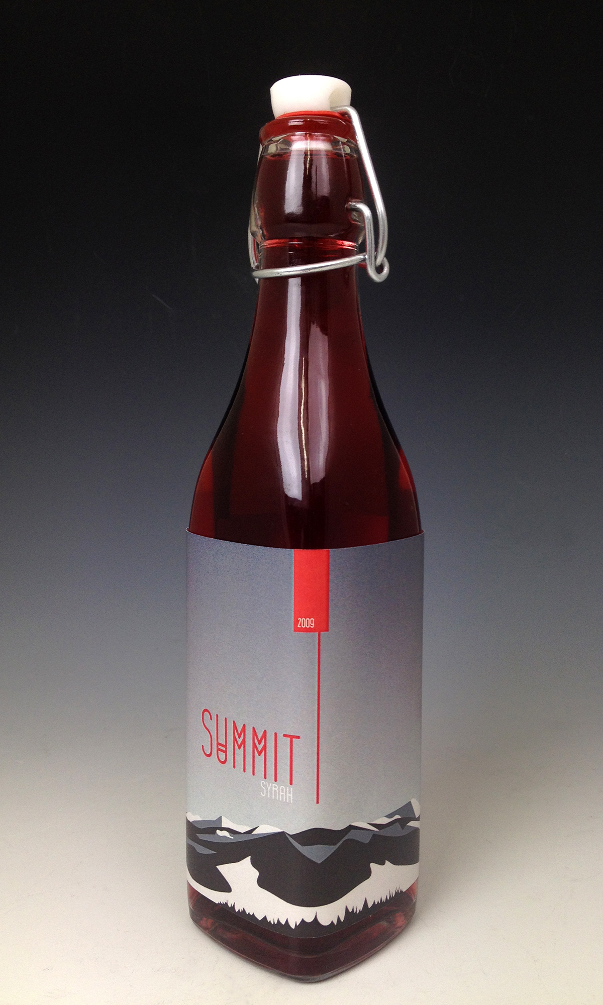 package design  Packaging product wine syrah summit mountain japanese prints Landscape copywriting 