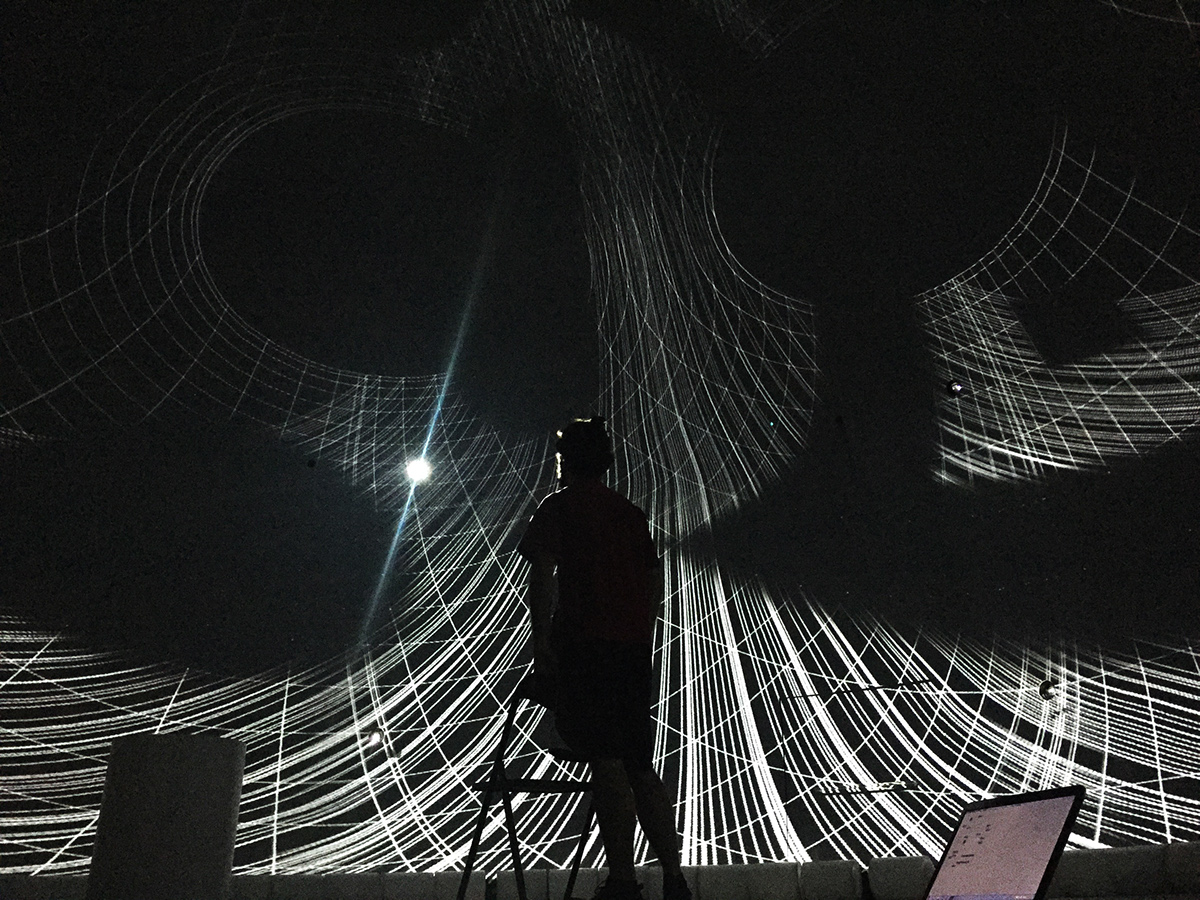 vvvv Dome Projection fulldome realtime ableton live