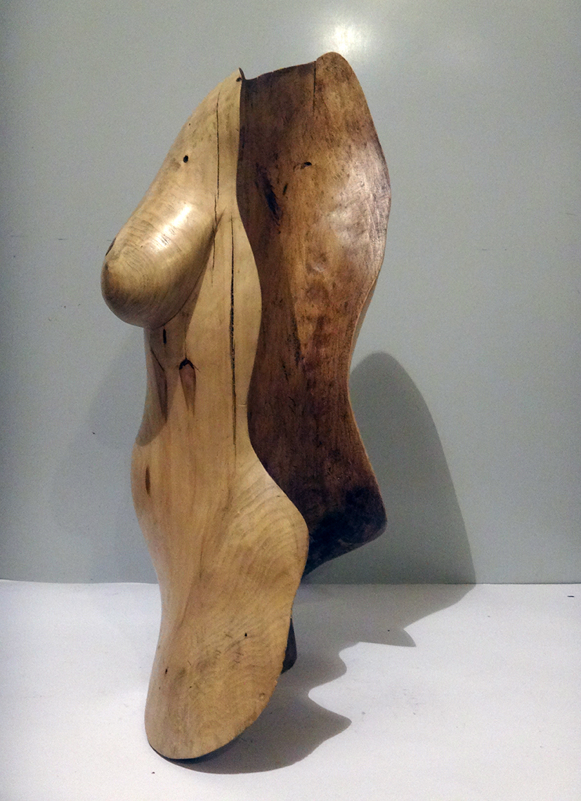 sculpture wood rzeźba act drewno woman female human Human Body